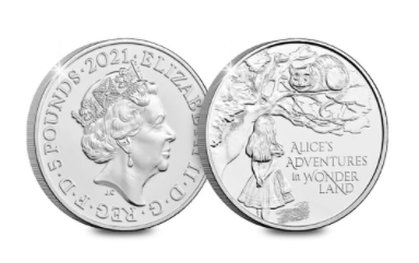 【新品・国内発送】不思議の国のアリス　完結150周年記念コイン　５種類バージョン